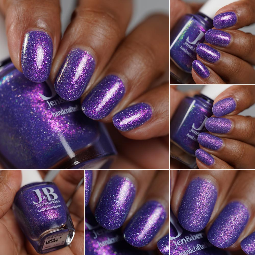 lots of tours - Jen & Berries nail polish