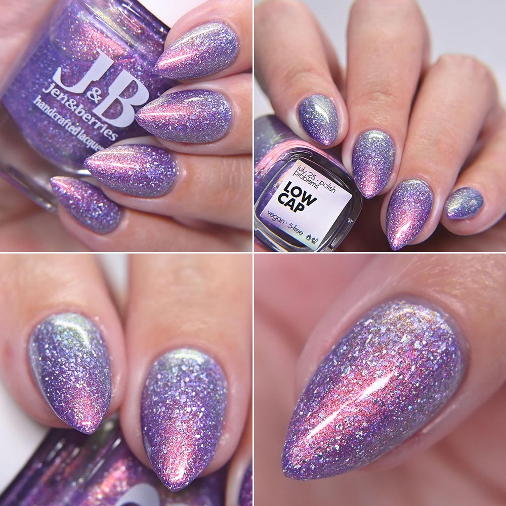 low cap - Jen & Berries nail polish