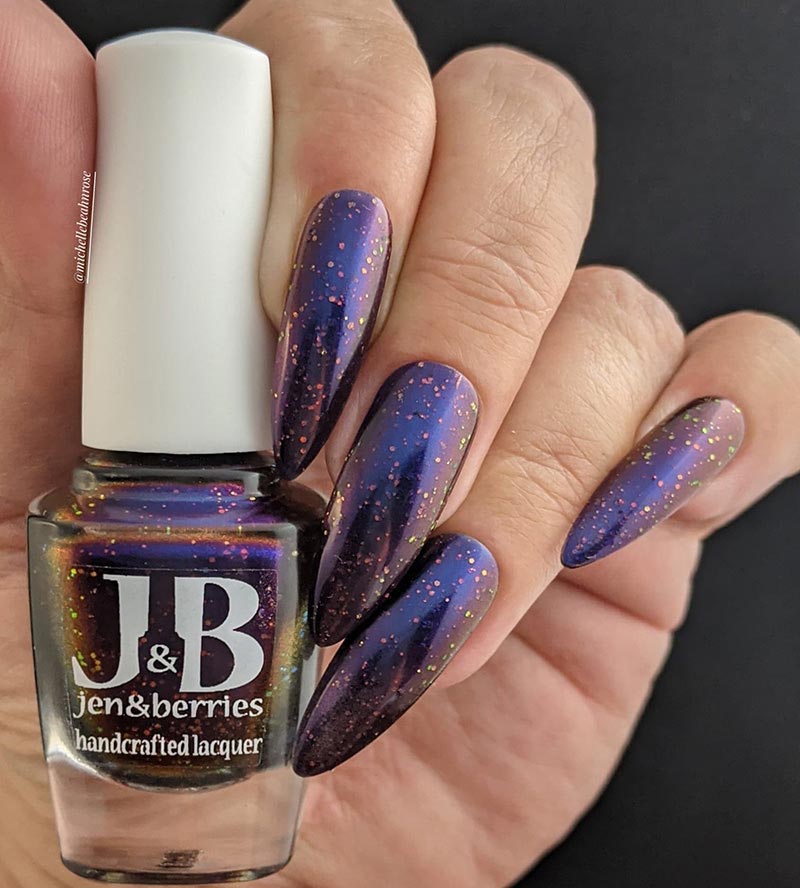 deviled eggplant - Jen & Berries nail polish