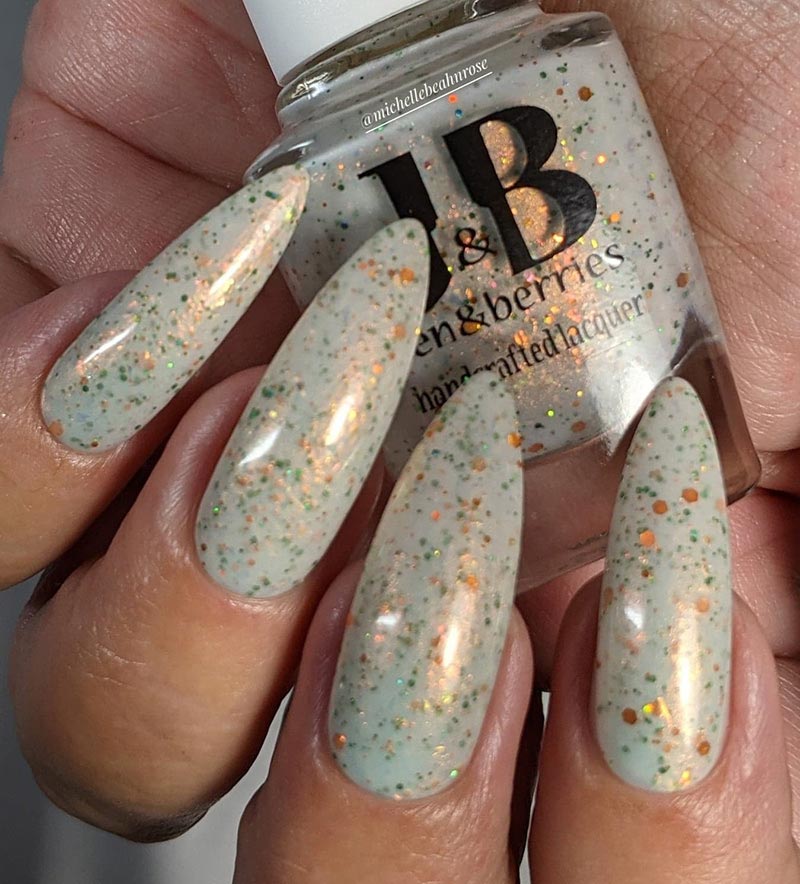 okay, who stirred the pot-pie this time? - Jen & Berries nail polish