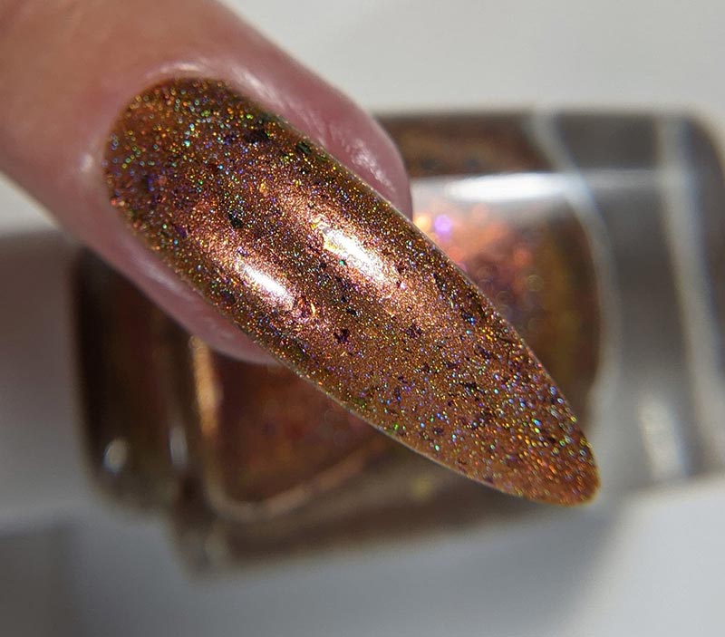 can't we just squash this? - Jen & Berries nail polish