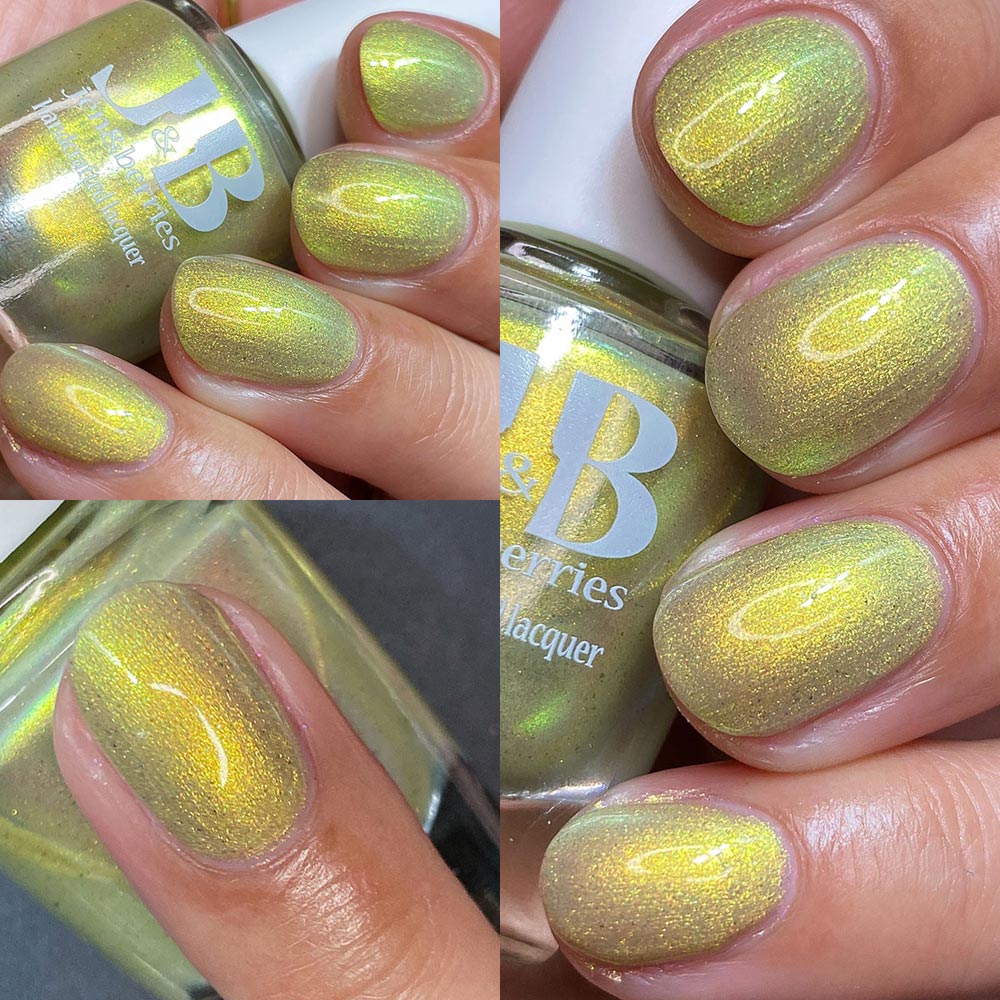 heart of gold - Jen & Berries nail polish