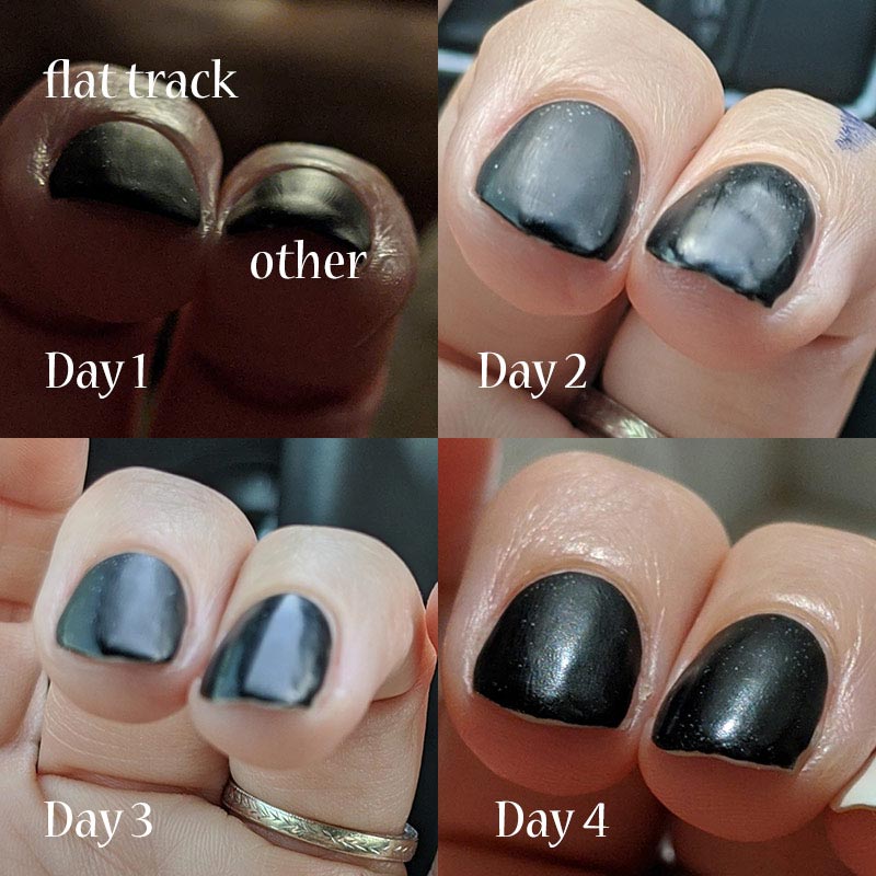 flat track matte top coat - Jen & Berries nail polish