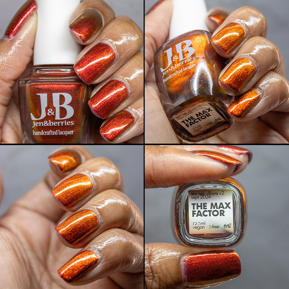 the max factor - Jen & Berries nail polish