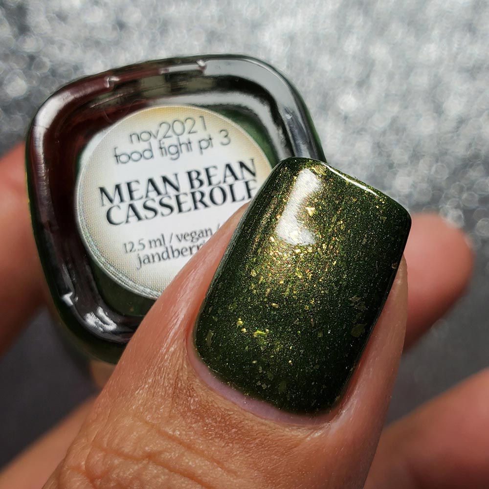 mean bean casserole - Jen & Berries nail polish