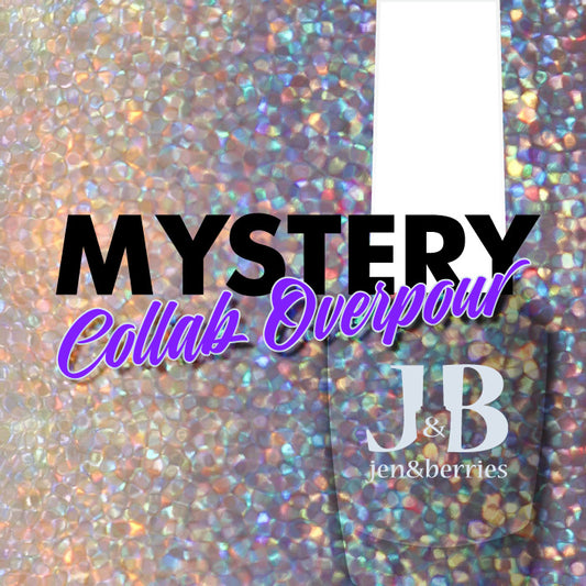 mystery overpour - Jen & Berries nail polish