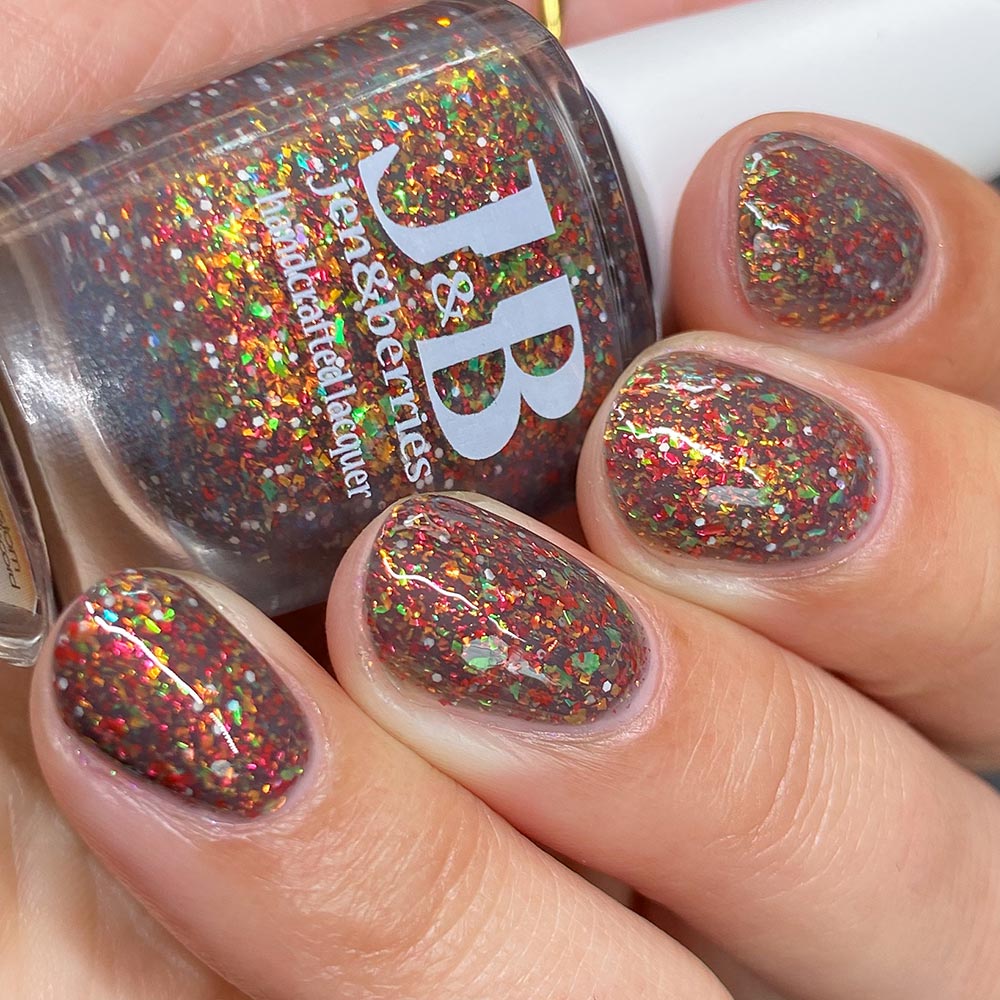 who even orders nachos from Denny's?! - Jen & Berries nail polish