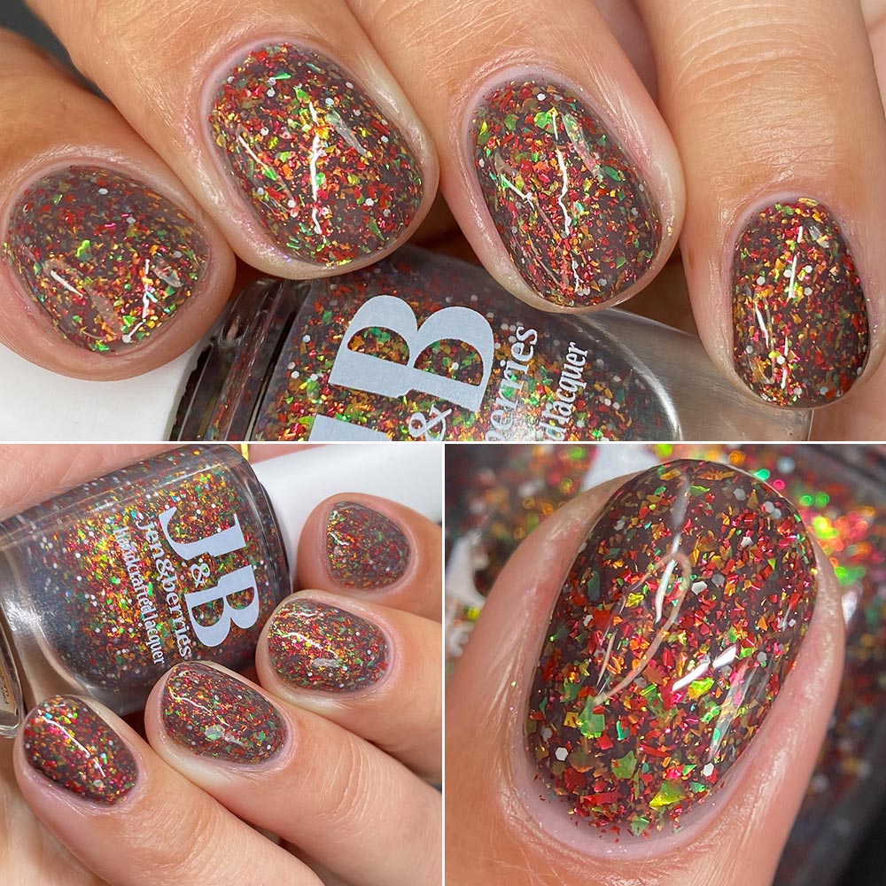 who even orders nachos from Denny's?! - Jen & Berries nail polish