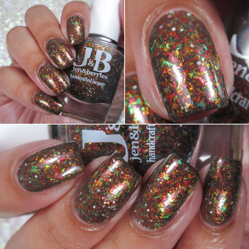 who even orders nachos from Denny's?! - Jen & Berries nail polish