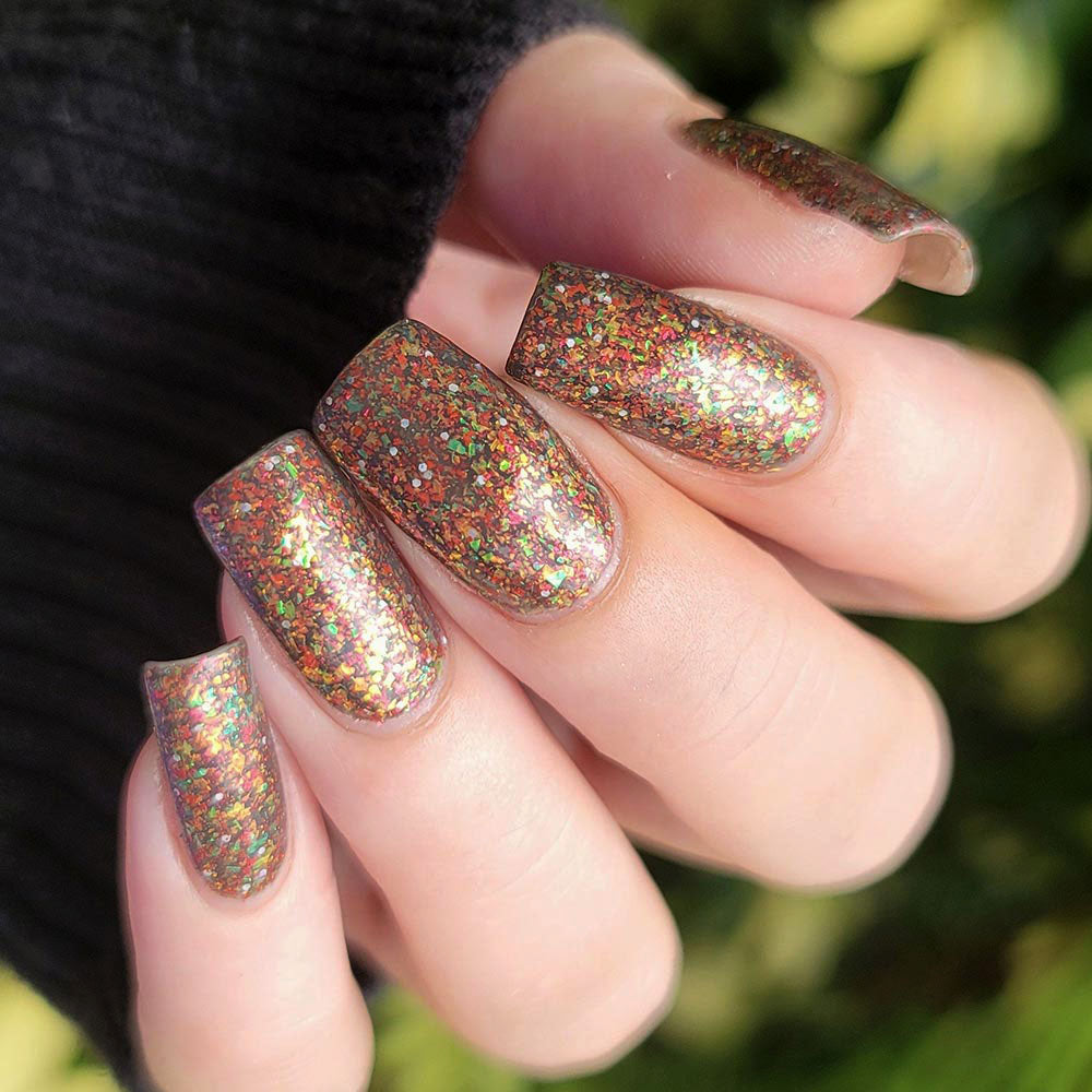 who even orders nachos from Denny's?! - Jen & Berries nail polish