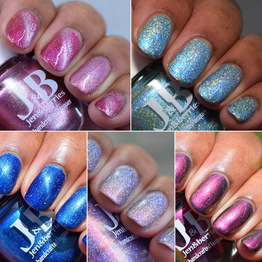 polish problems collection - Jen & Berries nail polish