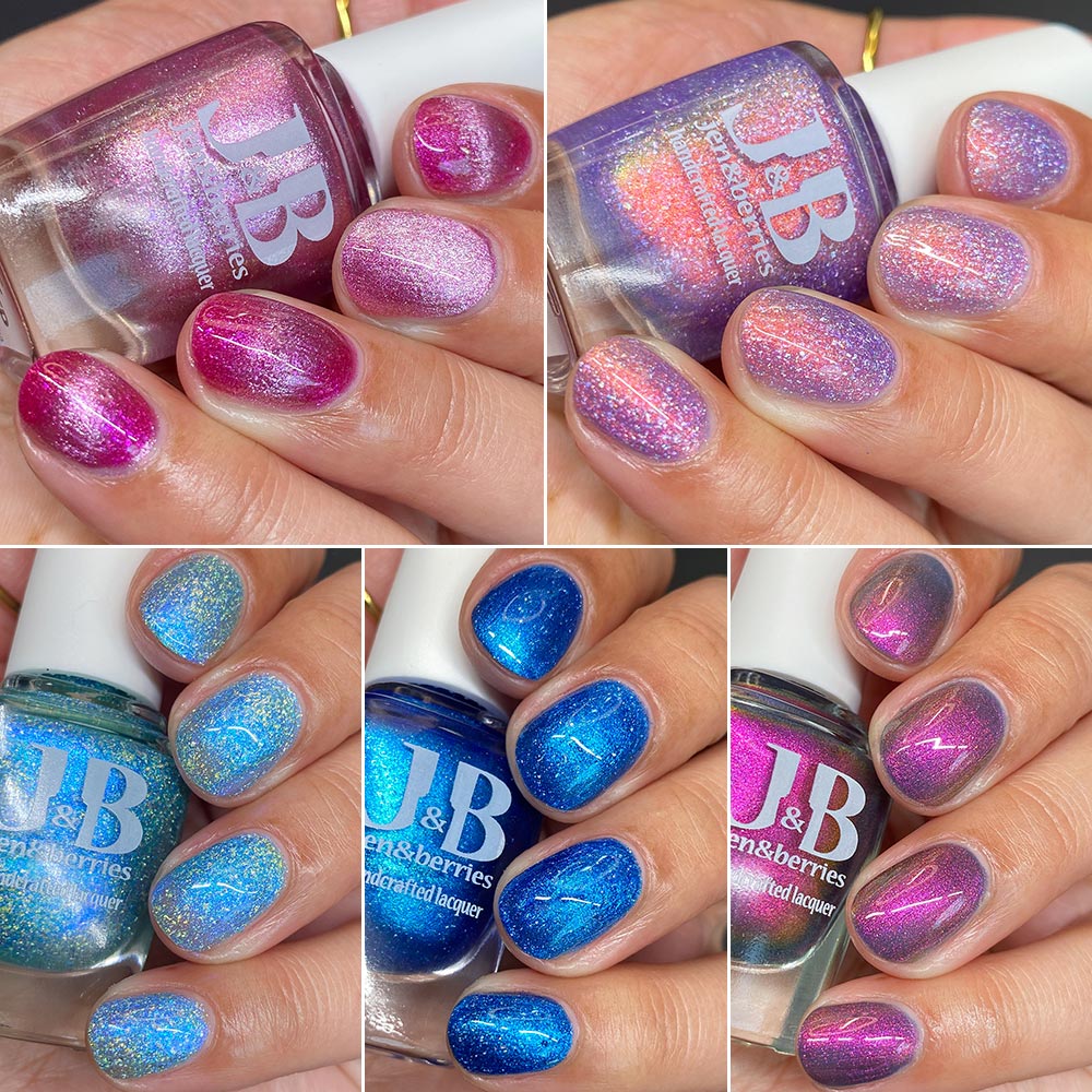 polish problems collection - Jen & Berries nail polish
