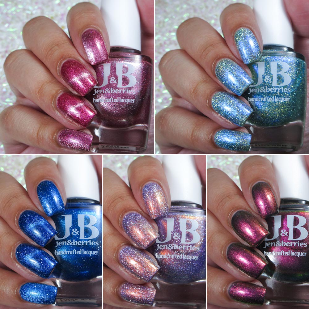 polish problems collection - Jen & Berries nail polish