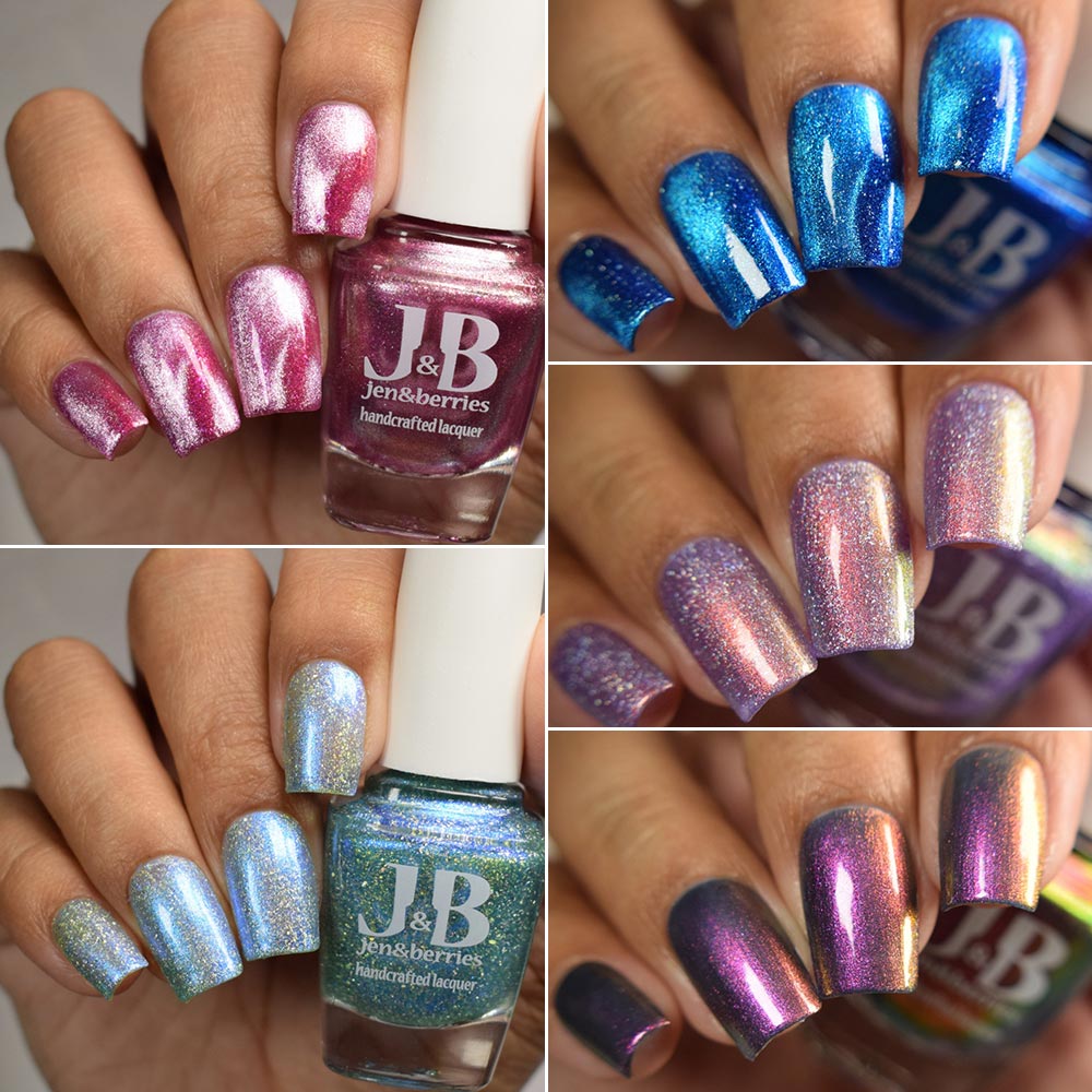 polish problems collection - Jen & Berries nail polish