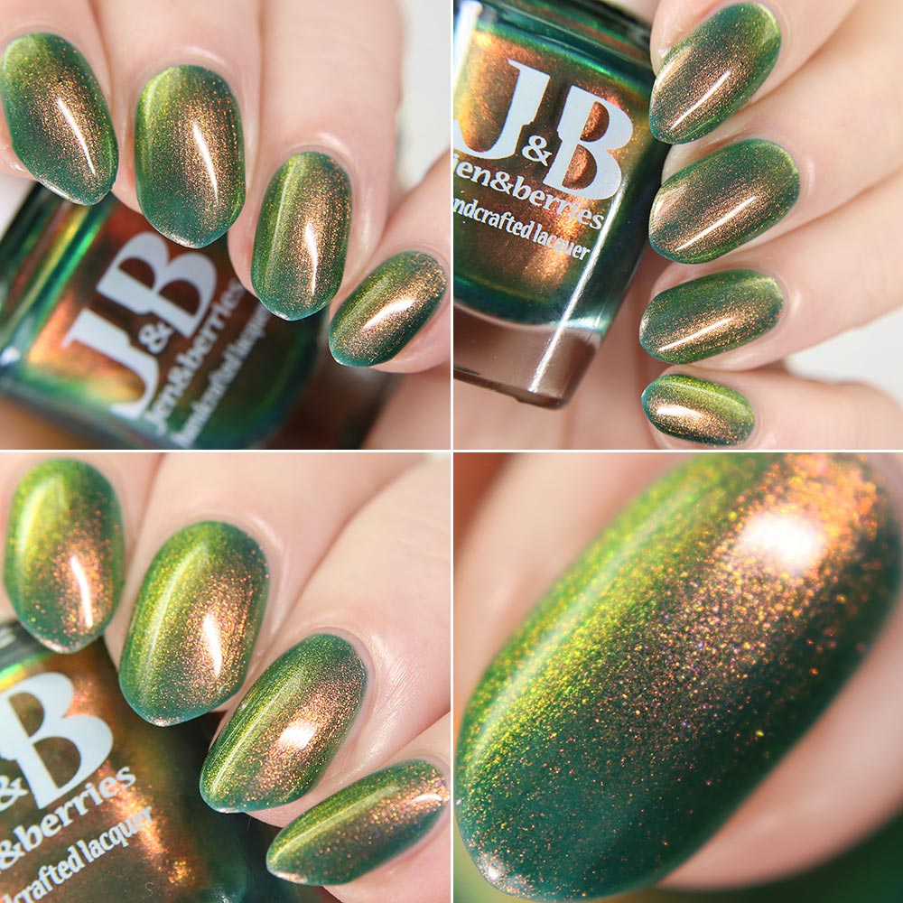 never tell the same lie twice - Jen & Berries nail polish