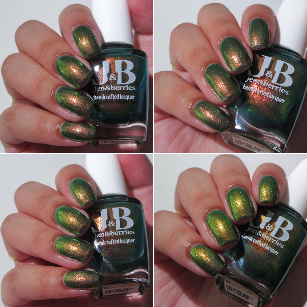 never tell the same lie twice - Jen & Berries nail polish