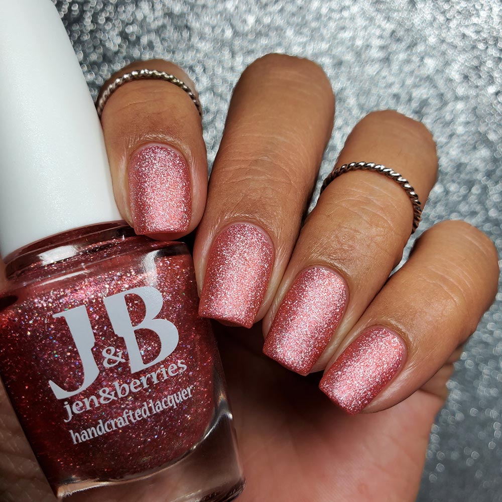 out for blood orange - Jen & Berries nail polish