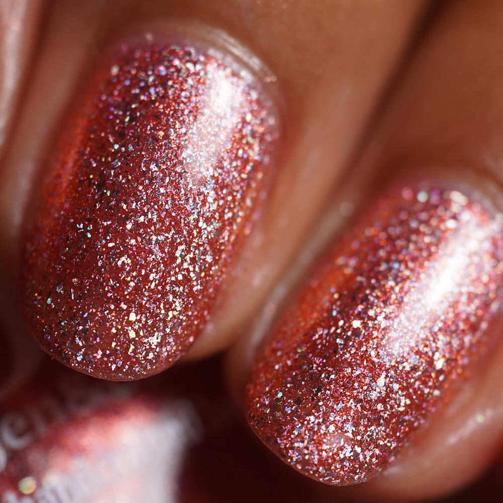 out for blood orange - Jen & Berries nail polish