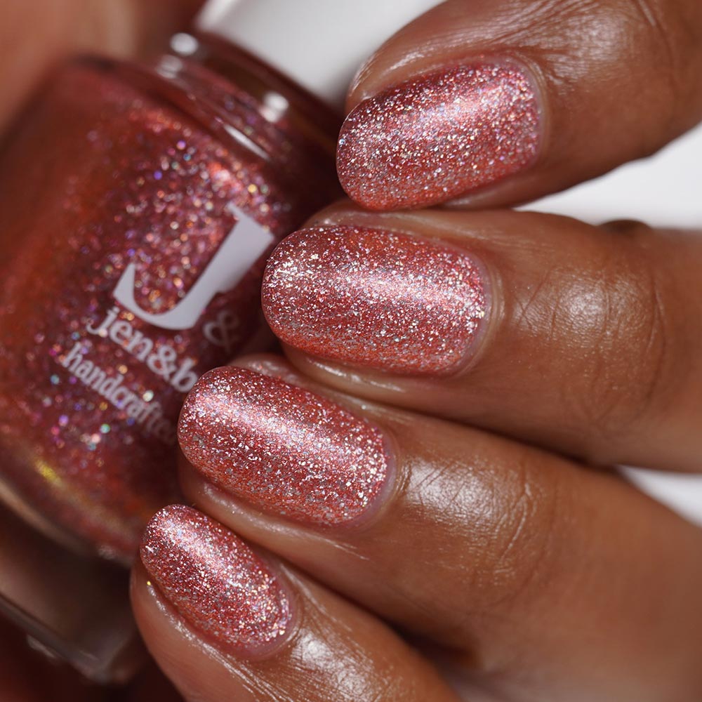 out for blood orange - Jen & Berries nail polish