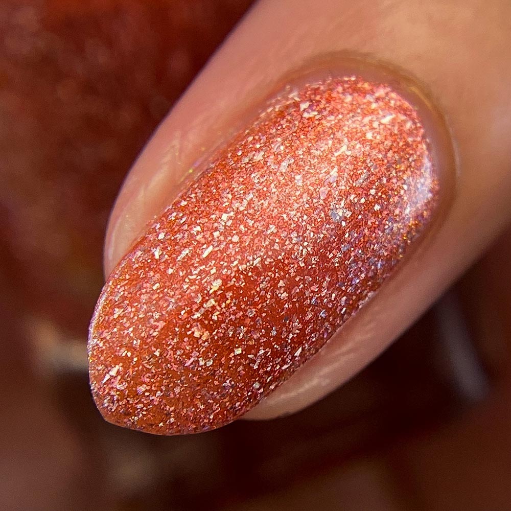 out for blood orange - Jen & Berries nail polish