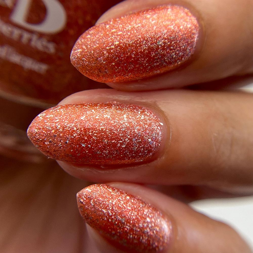 out for blood orange - Jen & Berries nail polish