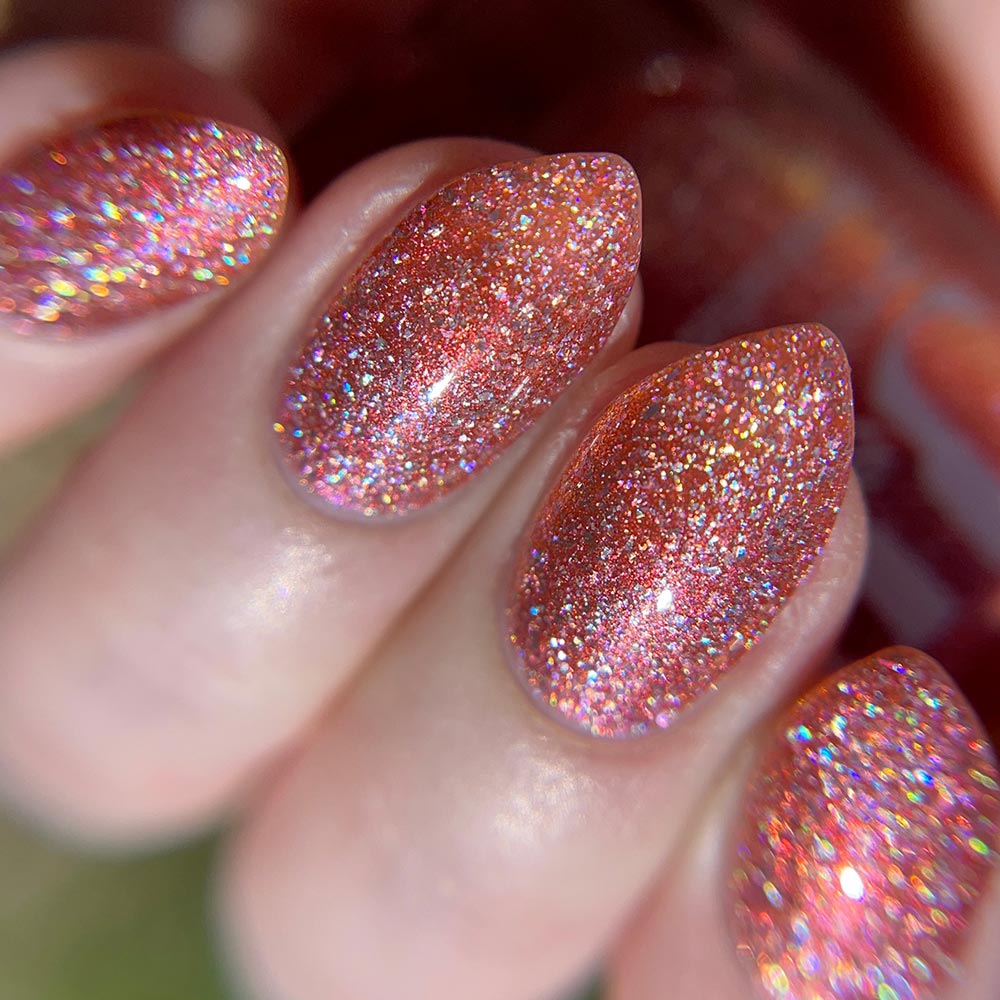 out for blood orange - Jen & Berries nail polish