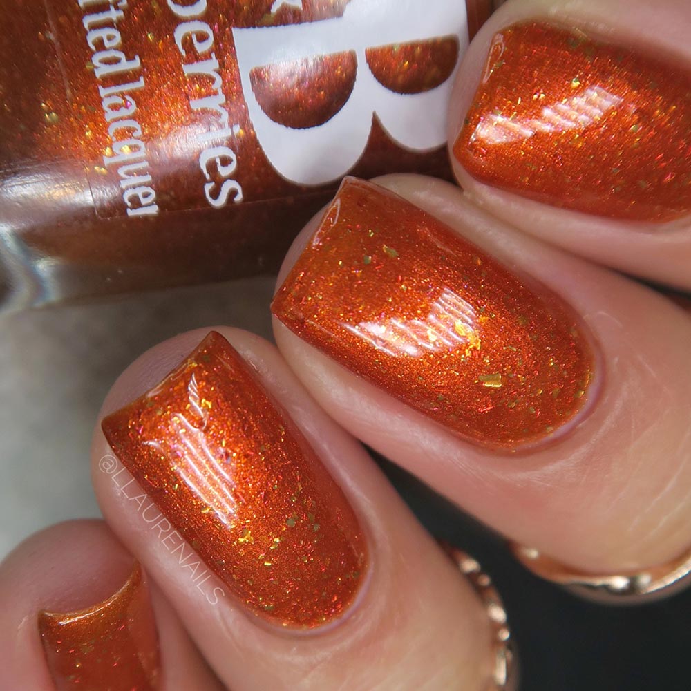 pumpkin cry - Jen & Berries nail polish