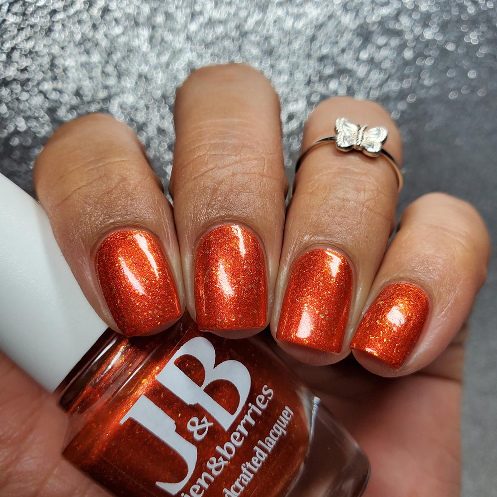 pumpkin cry - Jen & Berries nail polish