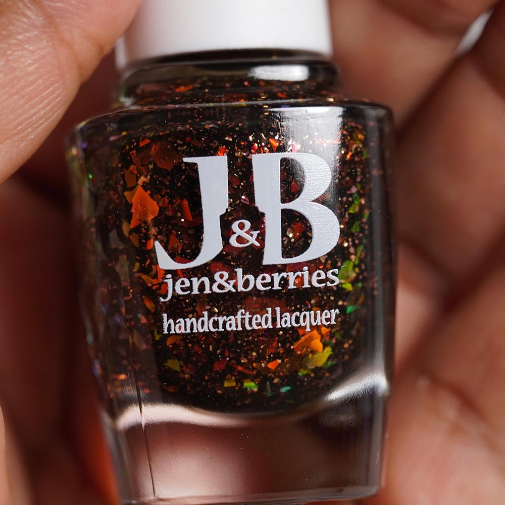hey! no peek-an! - Jen & Berries nail polish