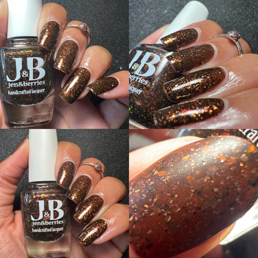 hey! no peek-an! - Jen & Berries nail polish
