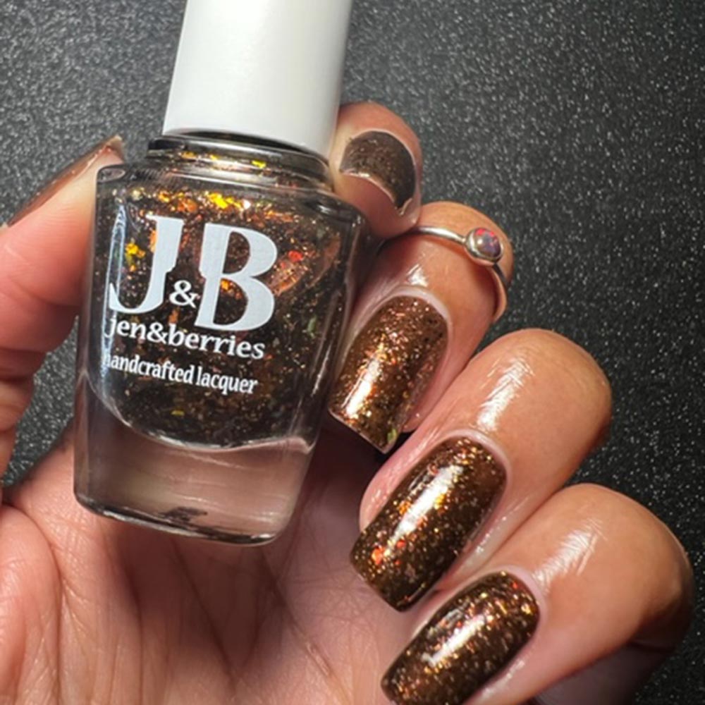 hey! no peek-an! - Jen & Berries nail polish