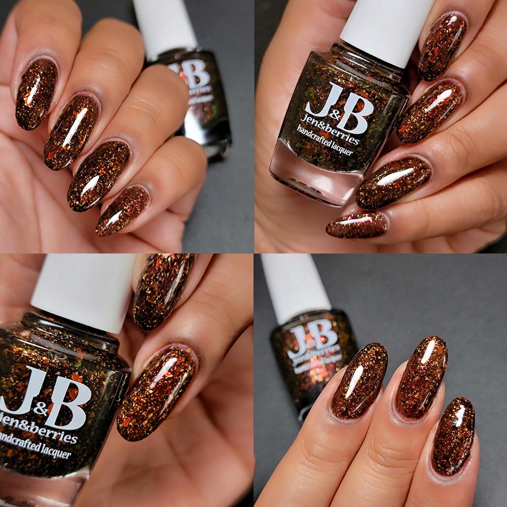 hey! no peek-an! - Jen & Berries nail polish