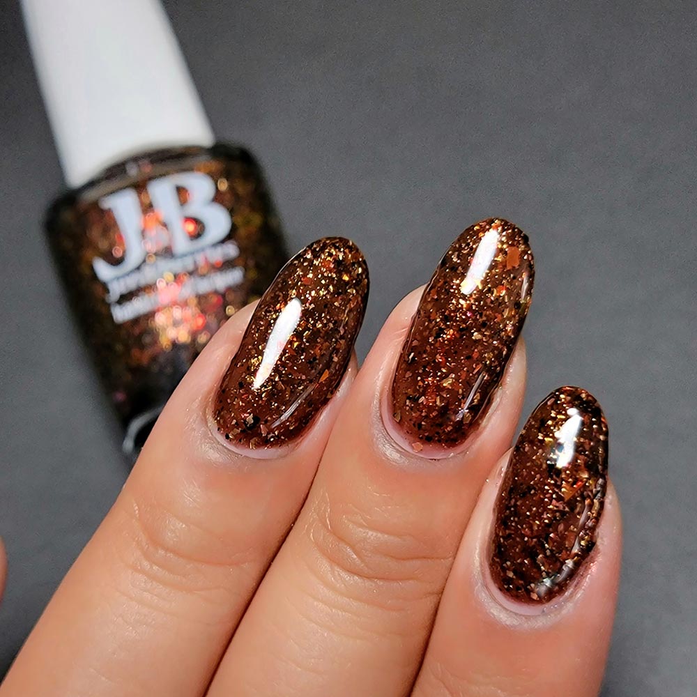 hey! no peek-an! - Jen & Berries nail polish