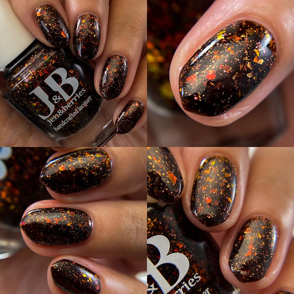 hey! no peek-an! - Jen & Berries nail polish