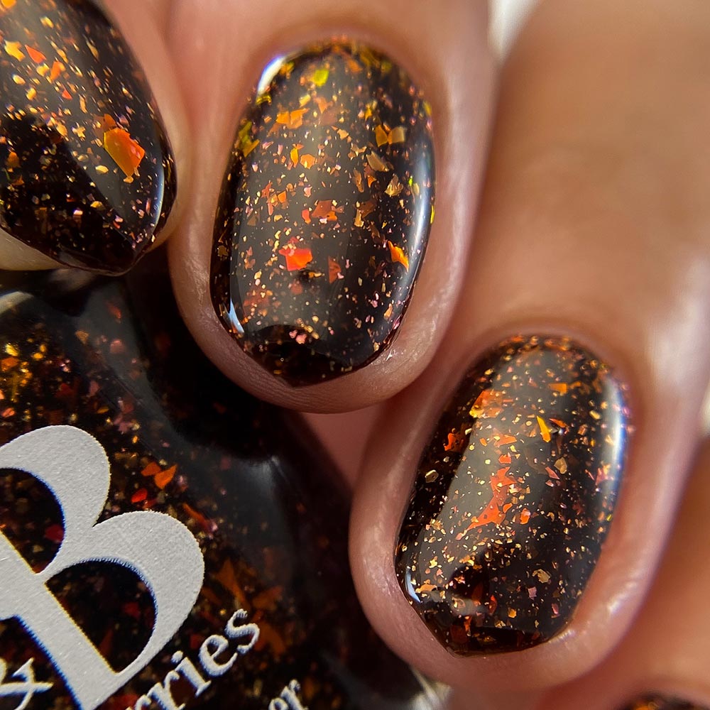 hey! no peek-an! - Jen & Berries nail polish