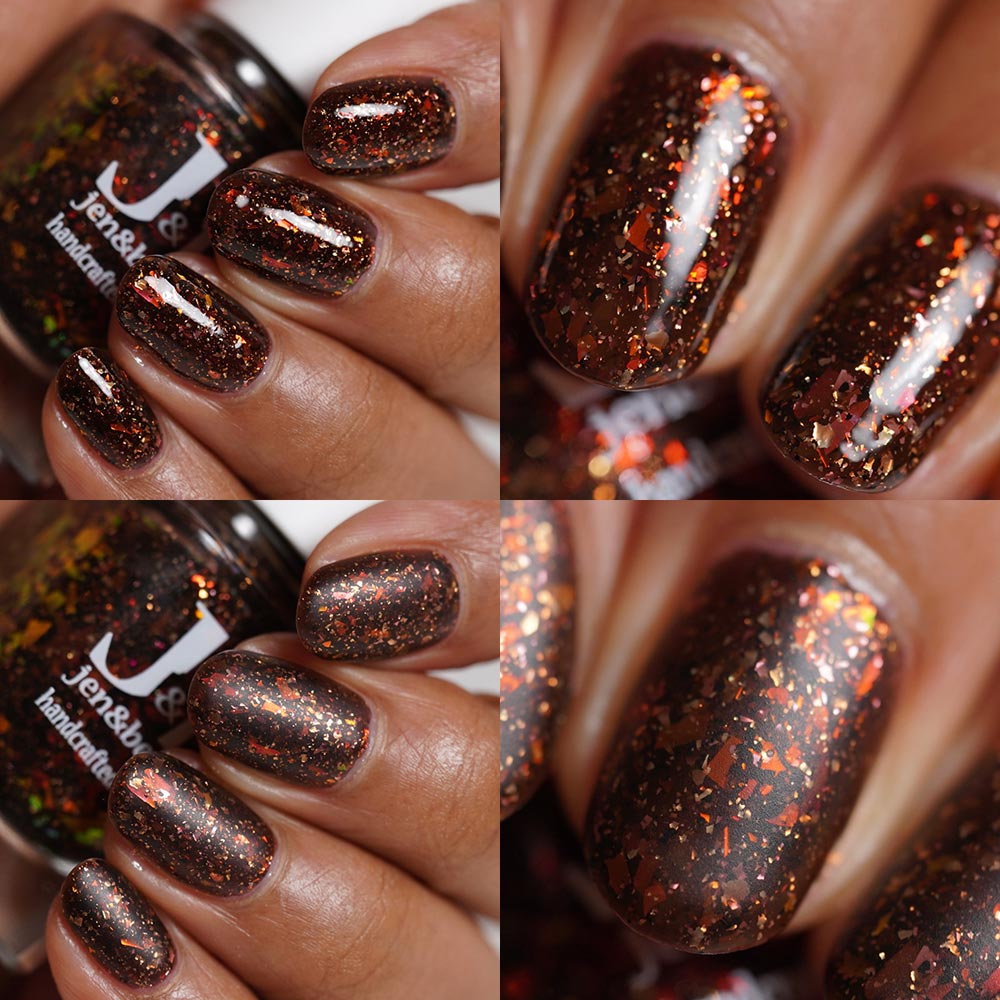 hey! no peek-an! - Jen & Berries nail polish