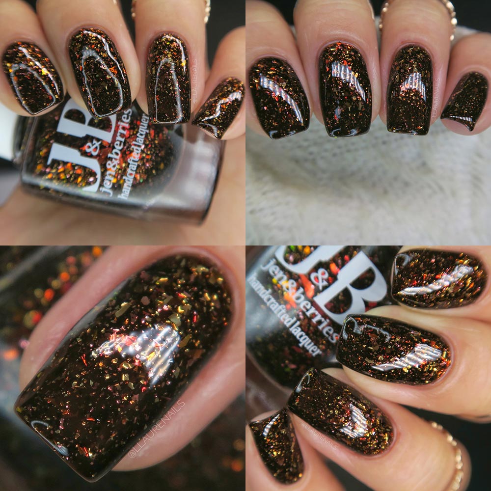 hey! no peek-an! - Jen & Berries nail polish