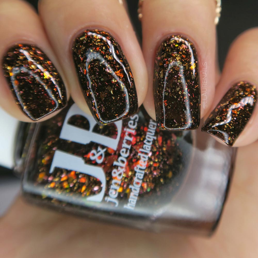 hey! no peek-an! - Jen & Berries nail polish