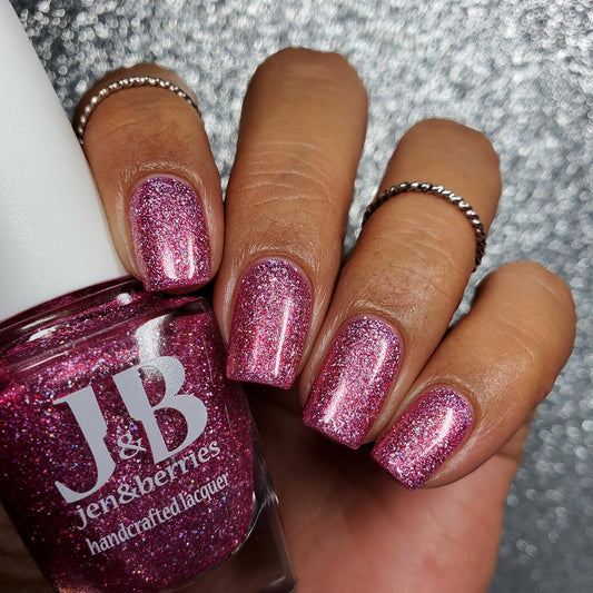 berry blast-off - Jen & Berries nail polish