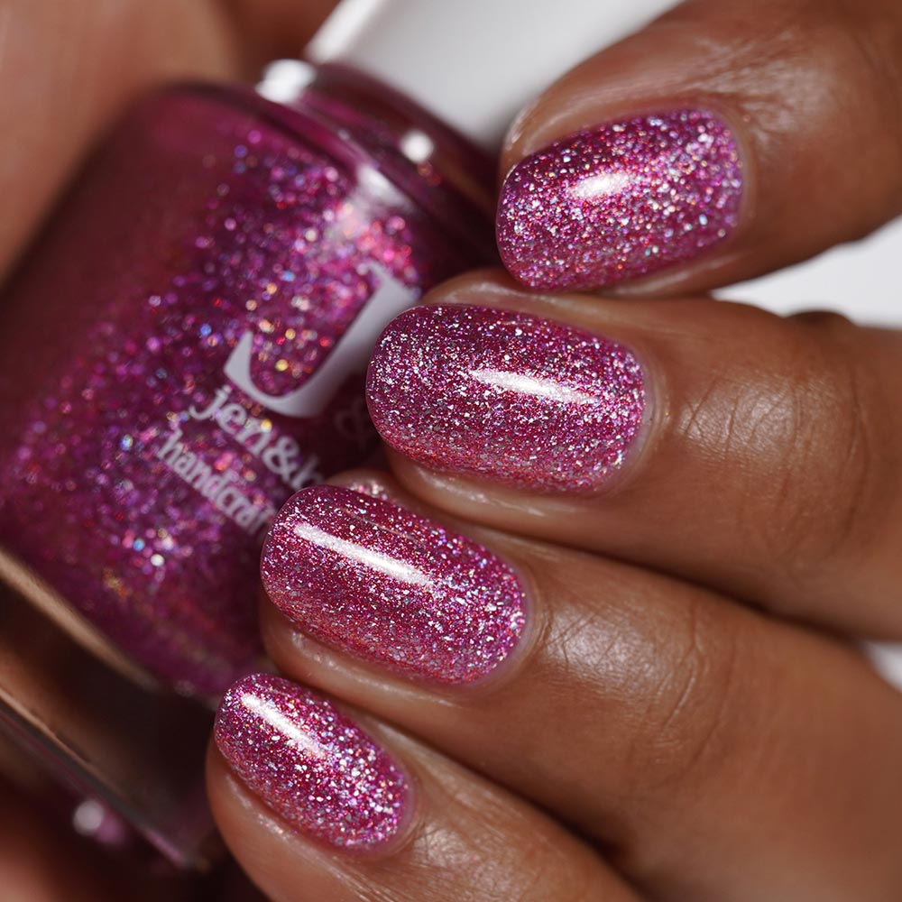 berry blast-off - Jen & Berries nail polish