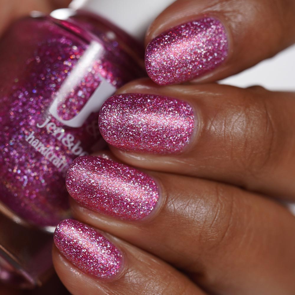 berry blast-off - Jen & Berries nail polish