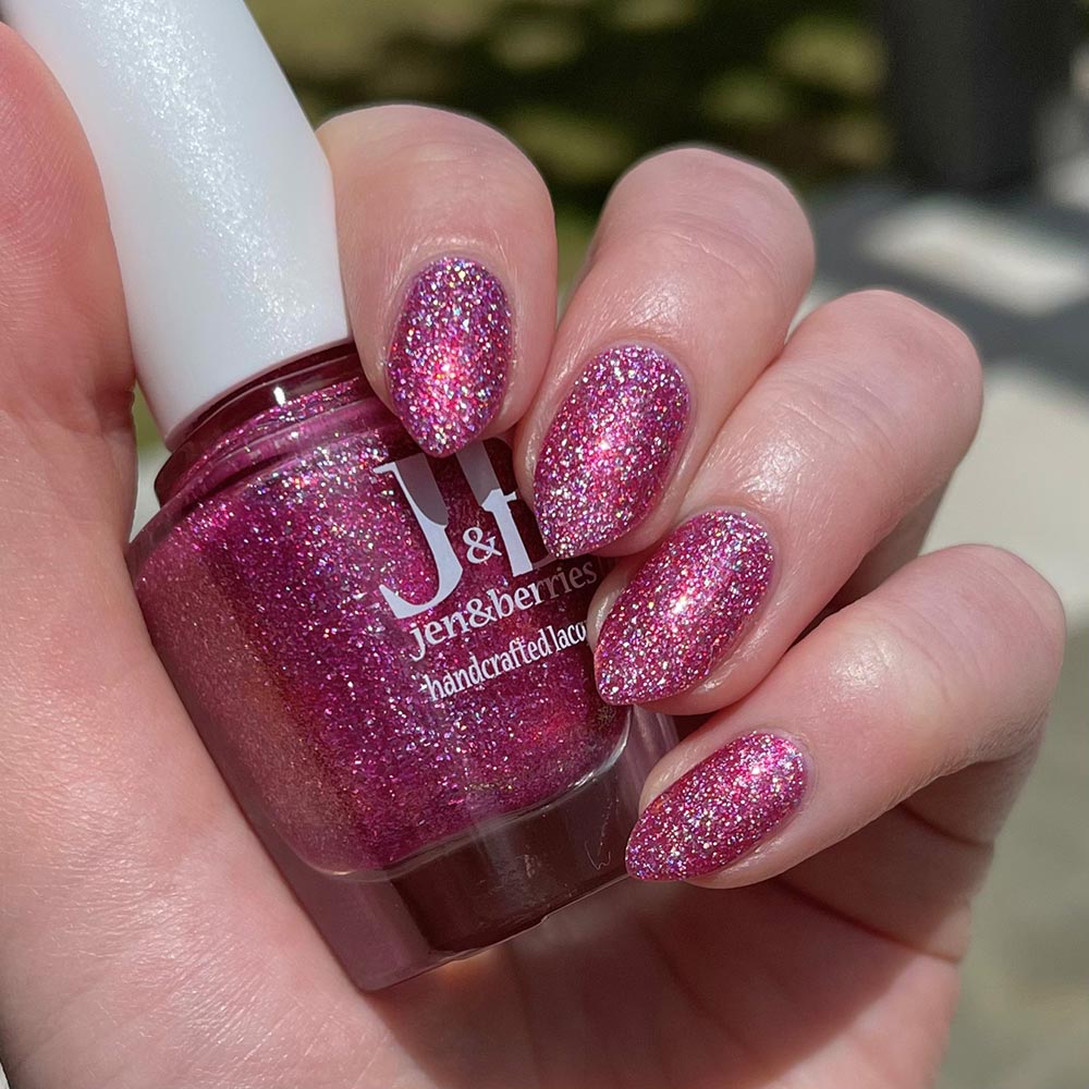 berry blast-off - Jen & Berries nail polish