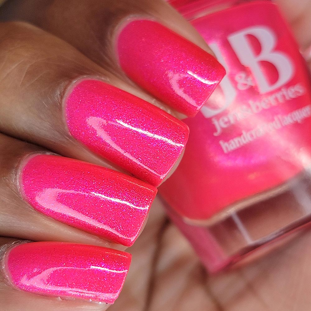 cotton candy coma - Jen & Berries nail polish