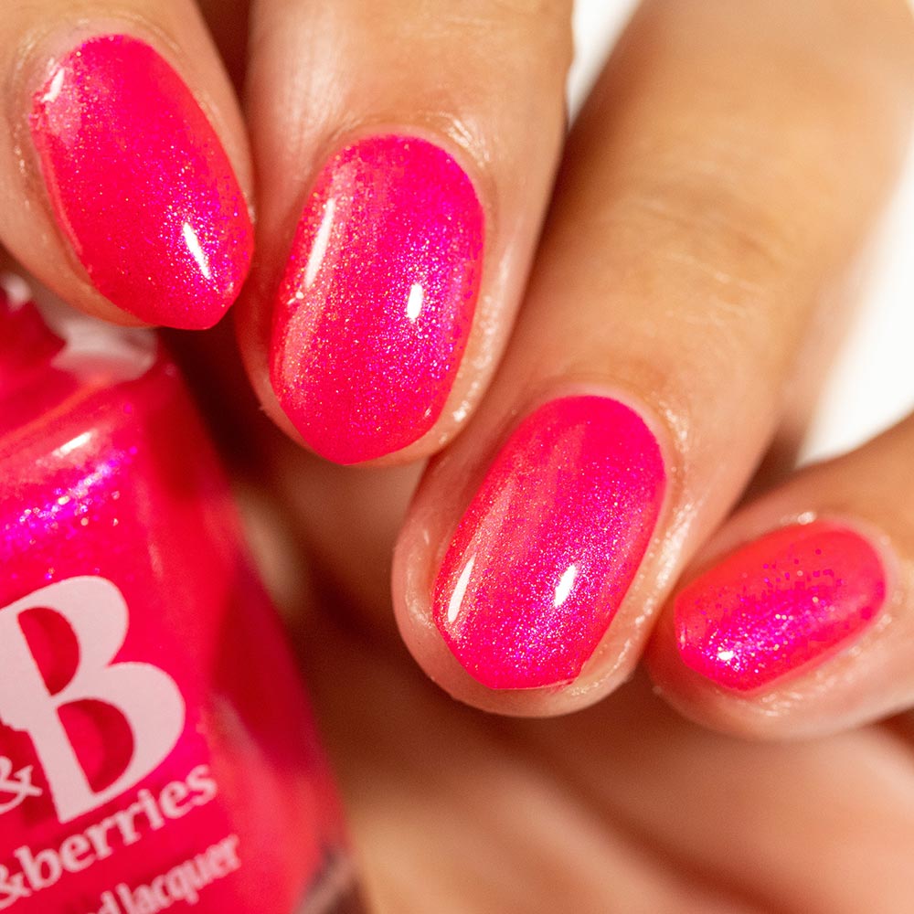 cotton candy coma - Jen & Berries nail polish