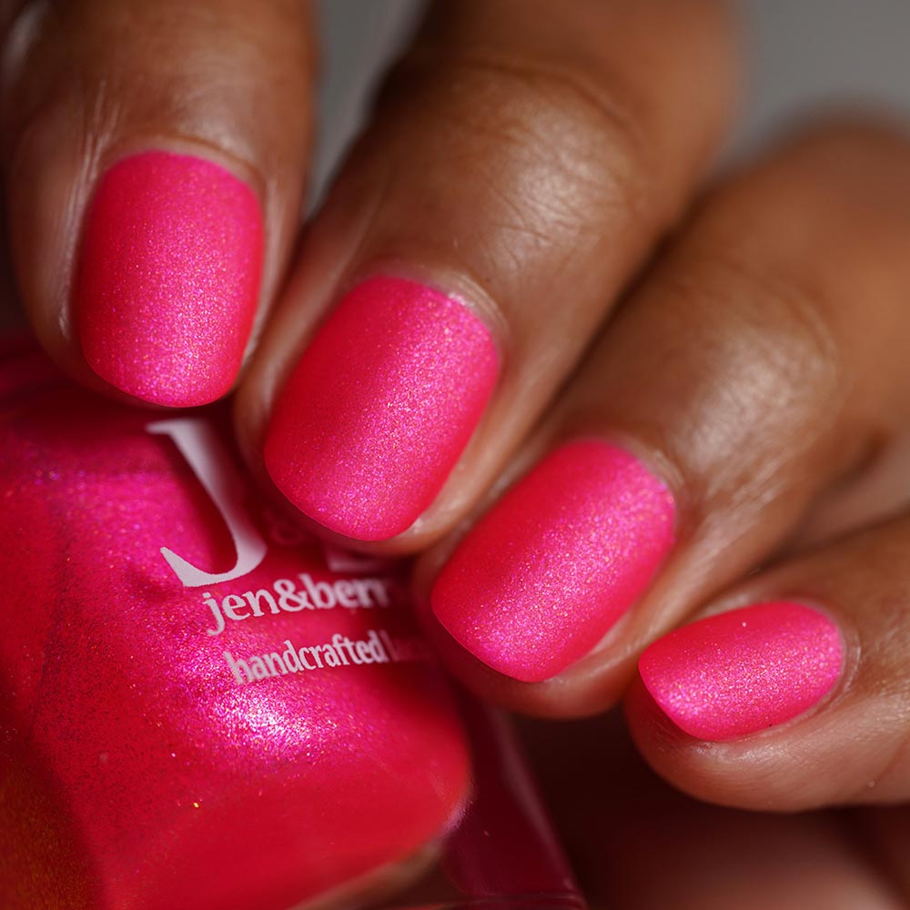 cotton candy coma - Jen & Berries nail polish