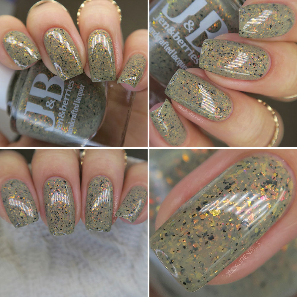 black eyed pleas - Jen & Berries nail polish