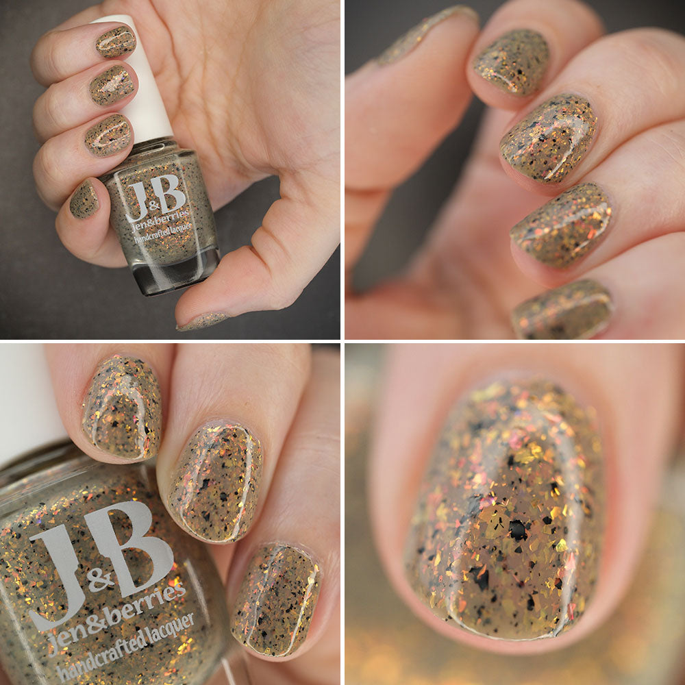 black eyed pleas - Jen & Berries nail polish