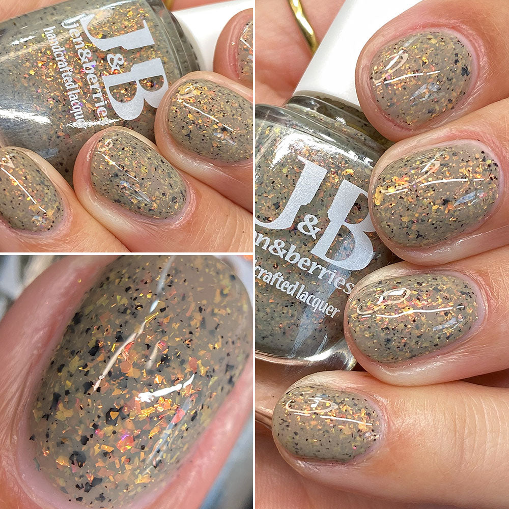 black eyed pleas - Jen & Berries nail polish