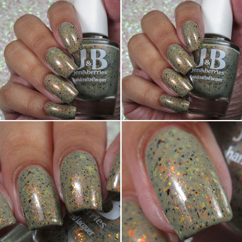 black eyed pleas - Jen & Berries nail polish