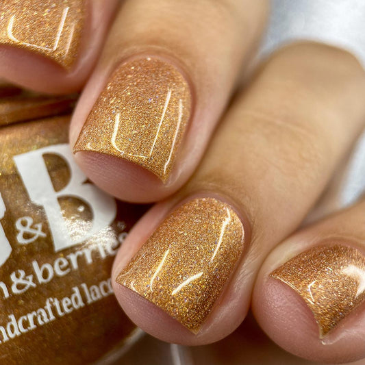 poppy don't preach - Jen & Berries nail polish